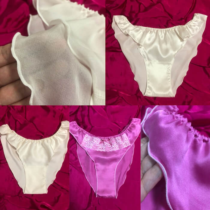 シルクのふんどしパンツ ツインハートharu to aki