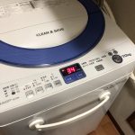 機械(洗濯機)に話しかける人。それは私です