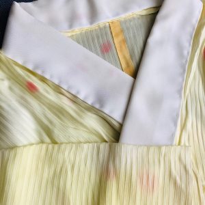 【着物】着付けの基本「半衿付け」から学ぶ型紙販売に通じる想い