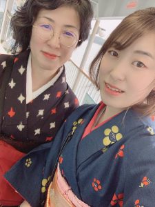 娘と着物を着て宮島散策をしてきました