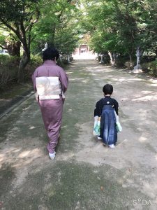 末っ子の七五三参りに行ってきました