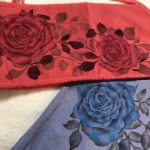 手ぬぐいブラ×薔薇?!