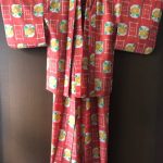 ウールのアンサンブルと浴衣を譲っていただきました