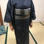 治代、師匠に着付けするの巻